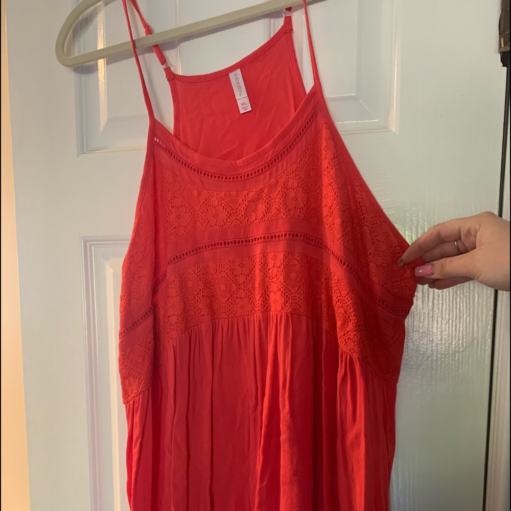 Target burnt orange tank top